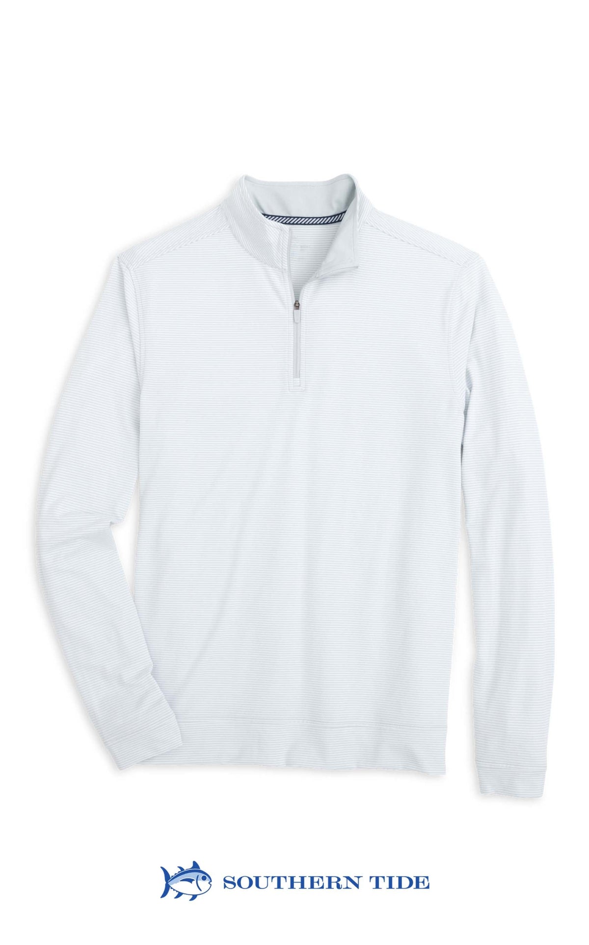 Southern Tide Cruiser Micro-Stripe Hthr Qzip