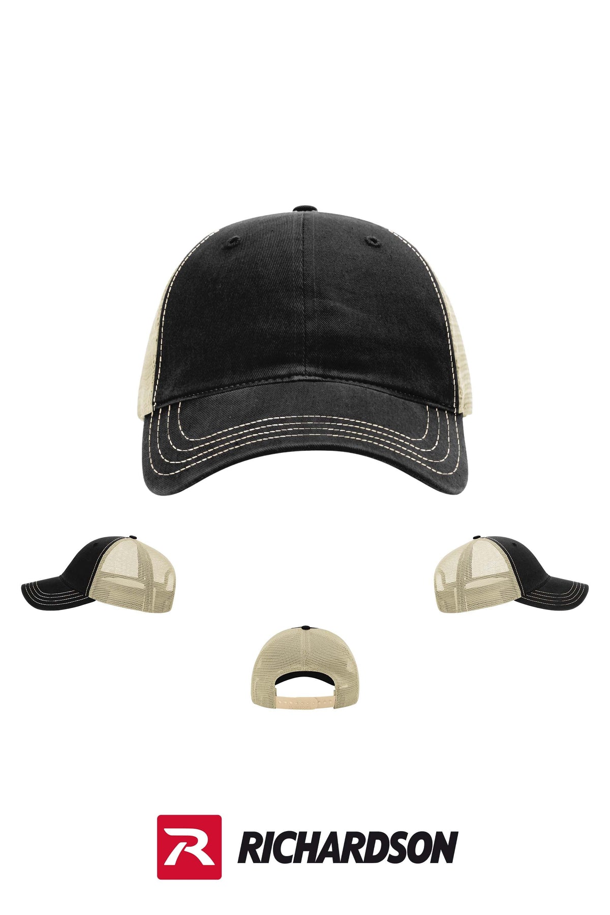 Richardson 111 Garment Washed Trucker