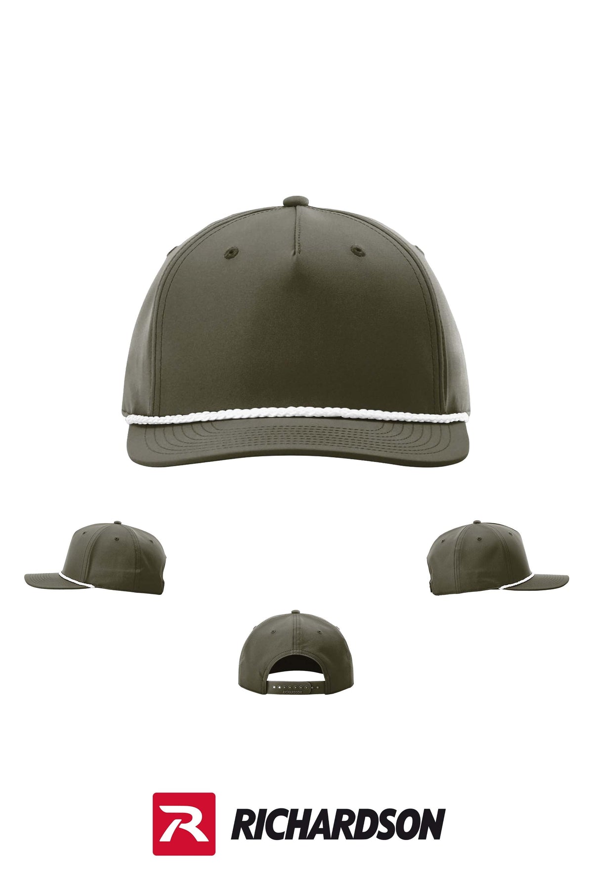 Richardson 258 Five-Panel Classic Rope Cap