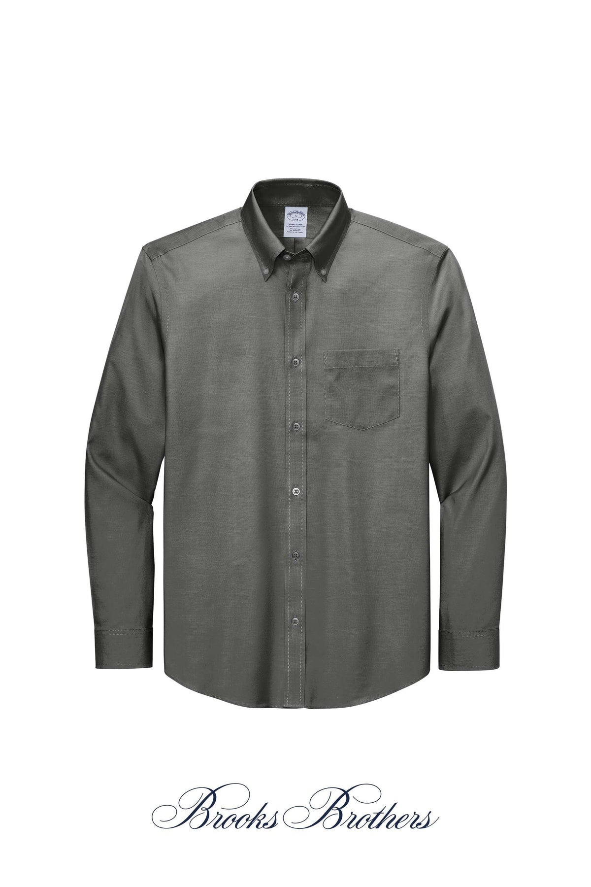 Brooks Brothers® Wrinkle-Free Stretch Pinpoint Shirt