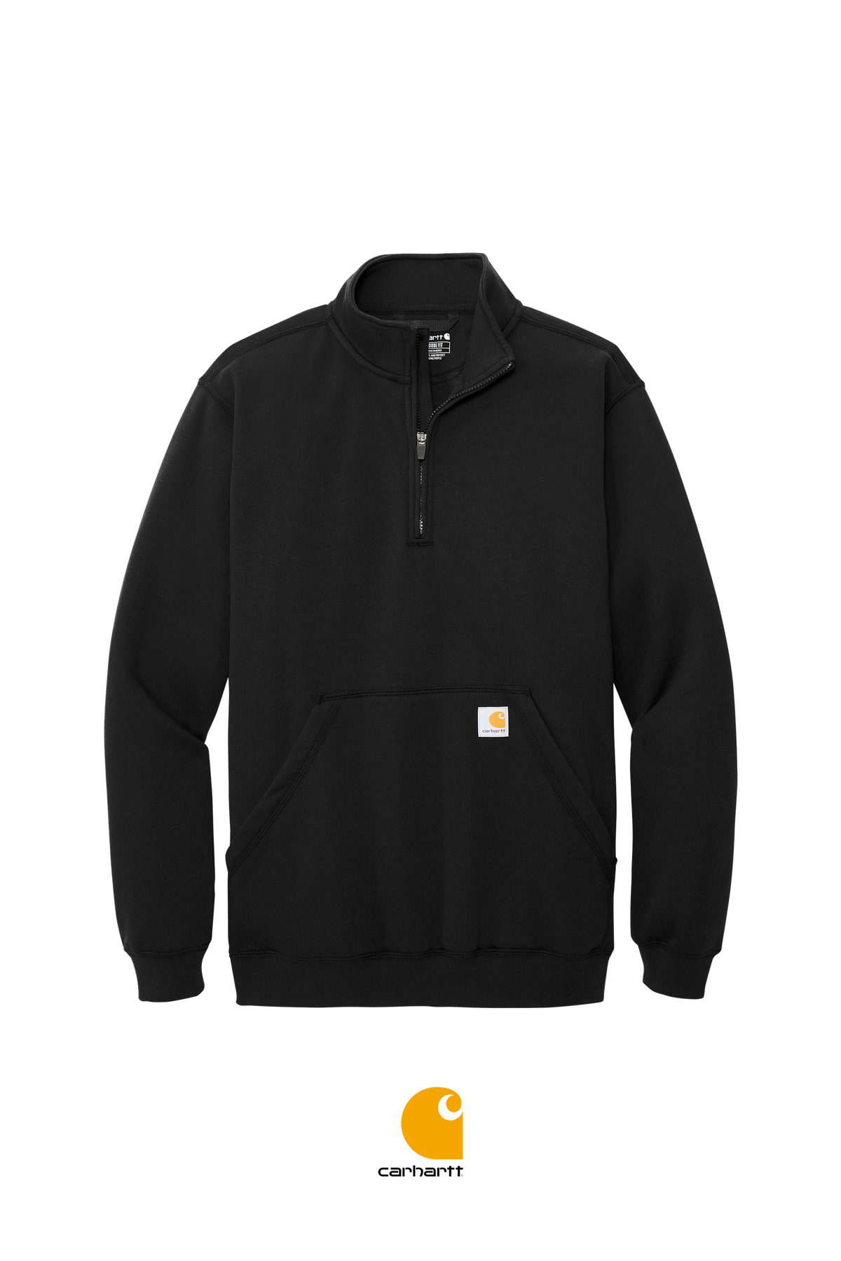 Carhartt® Midweight 1/4-Zip Mock Neck Sweatshirt