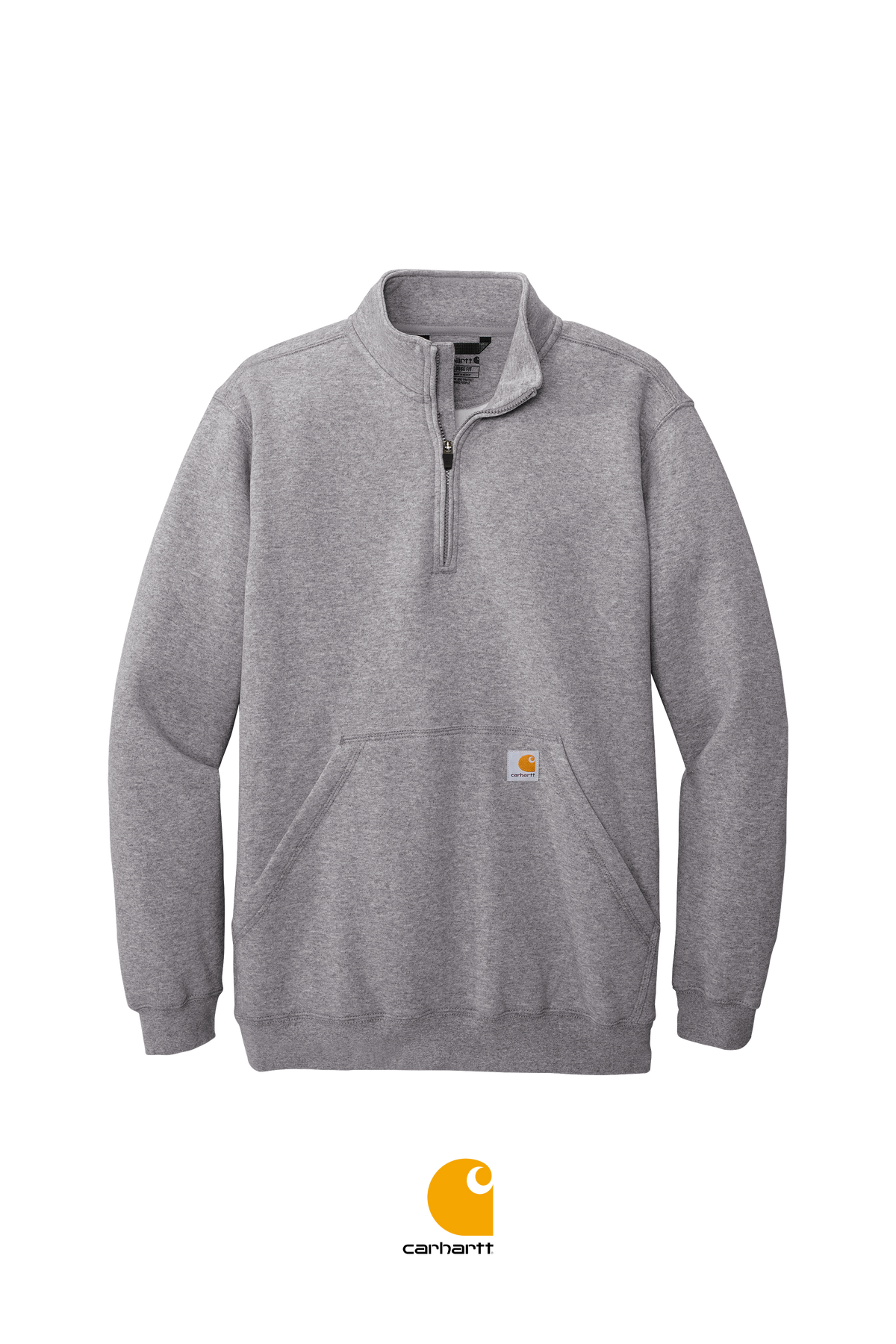 Carhartt® Midweight 1/4-Zip Mock Neck Sweatshirt