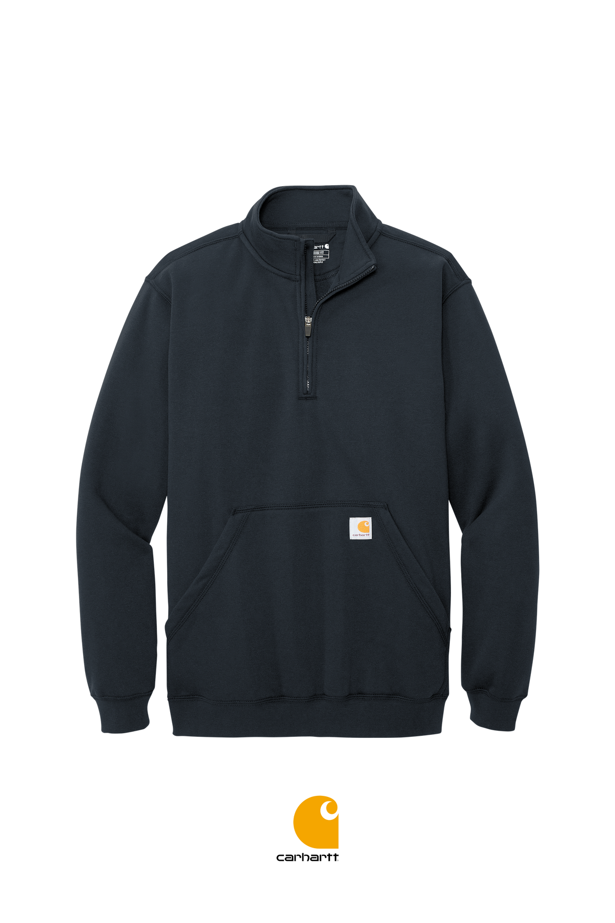 Carhartt® Midweight 1/4-Zip Mock Neck Sweatshirt