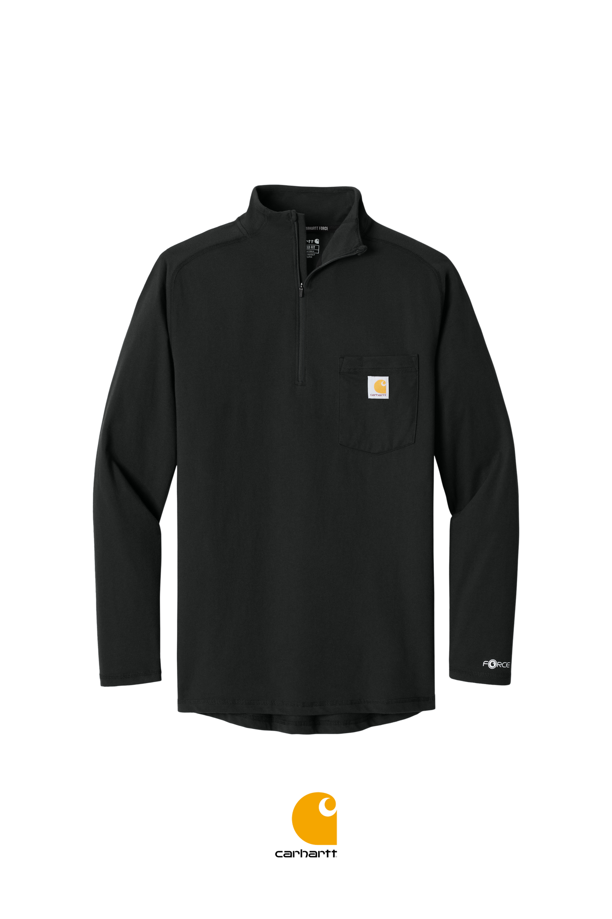 Carhartt Force® 1/4-Zip Long Sleeve T-Shirt