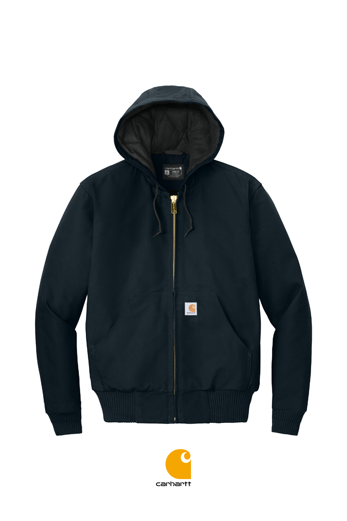 Carhartt® Quilted-Flannel-Lined Duck Active Jac