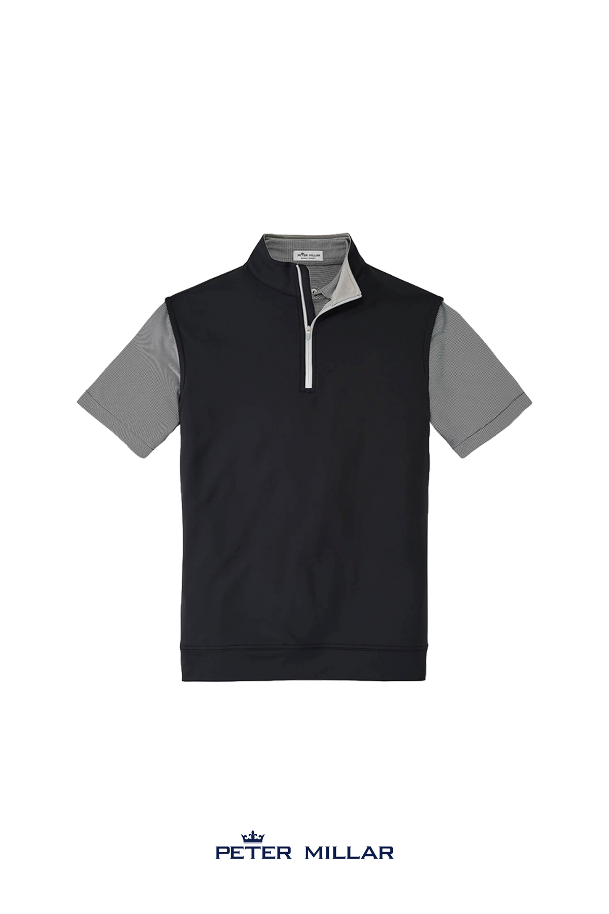 Peter Millar Men's Galway Performance Quarter-Zip Vest