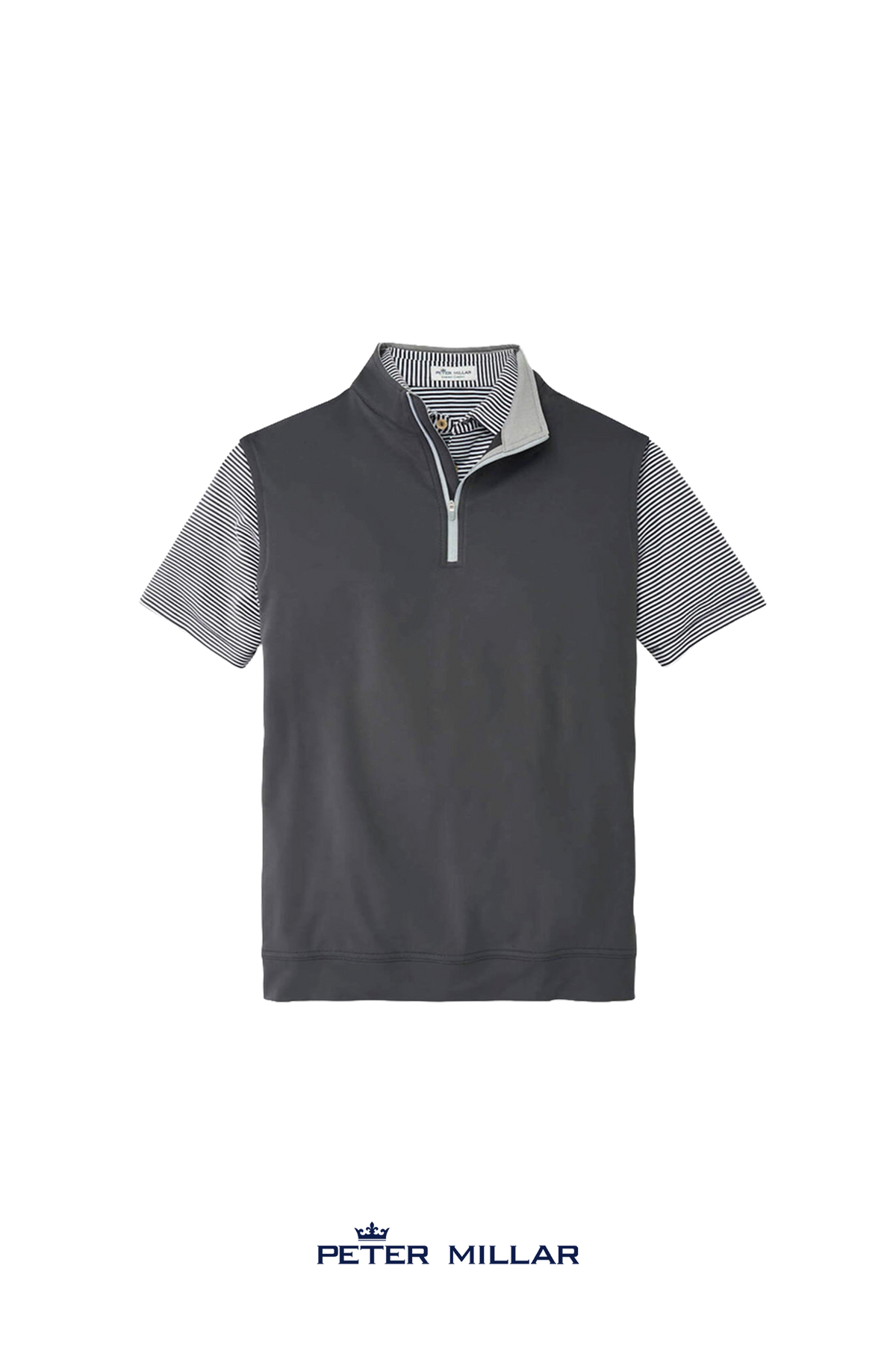 Peter Millar Men's Galway Performance Quarter-Zip Vest