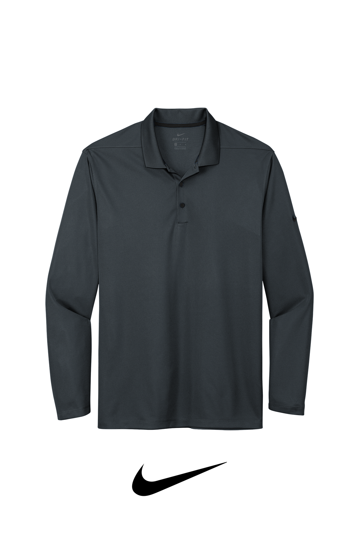 Nike Men's Dri-FIT Micro Pique 2.0 Long Sleeve Polo