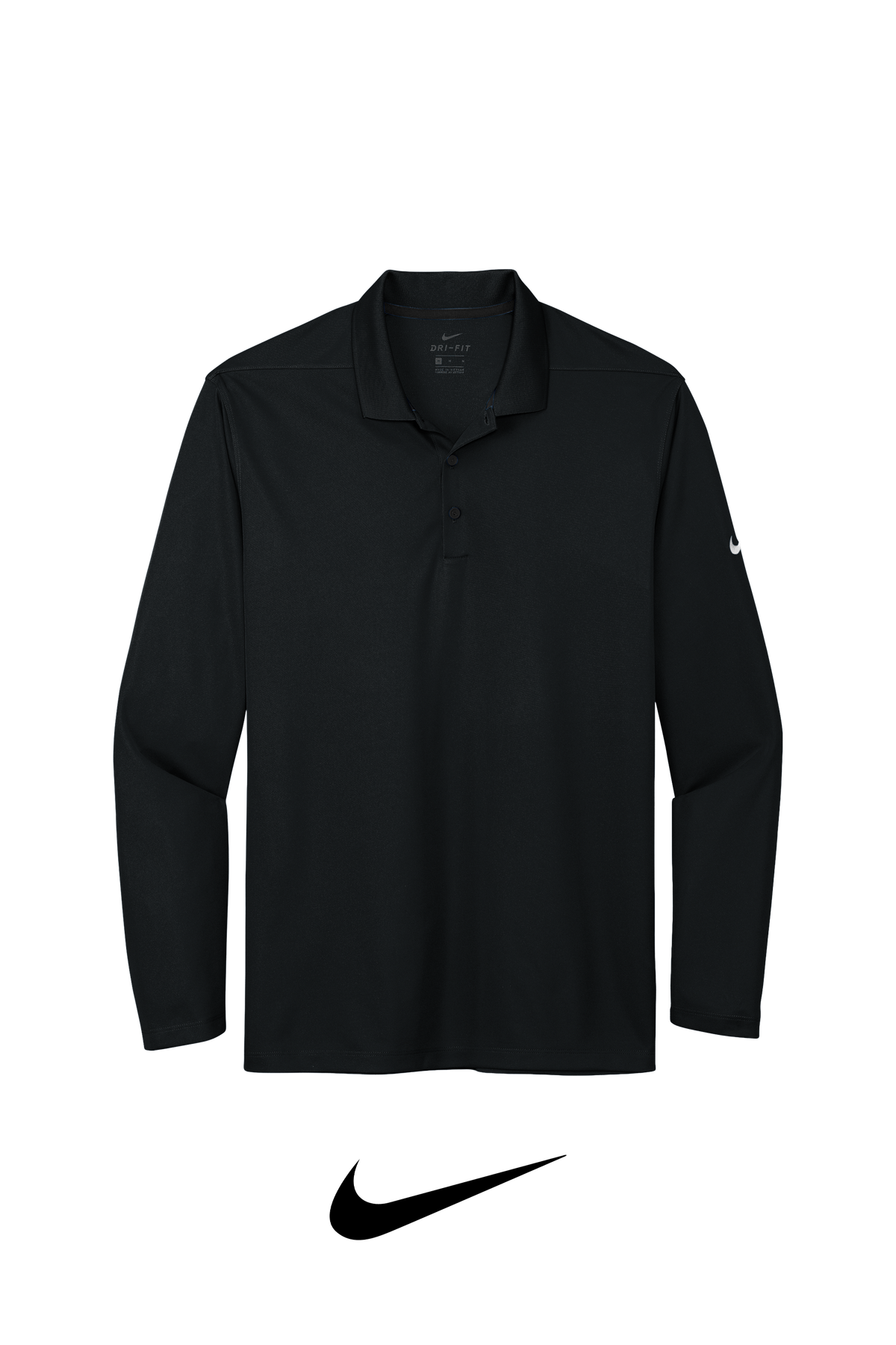 Nike Men's Dri-FIT Micro Pique 2.0 Long Sleeve Polo