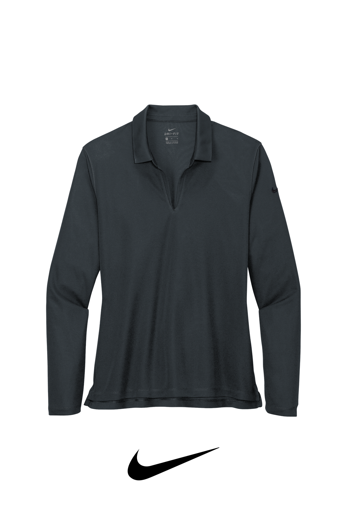 Nike Women's Dri-FIT Micro Pique 2.0 Long Sleeve Polo