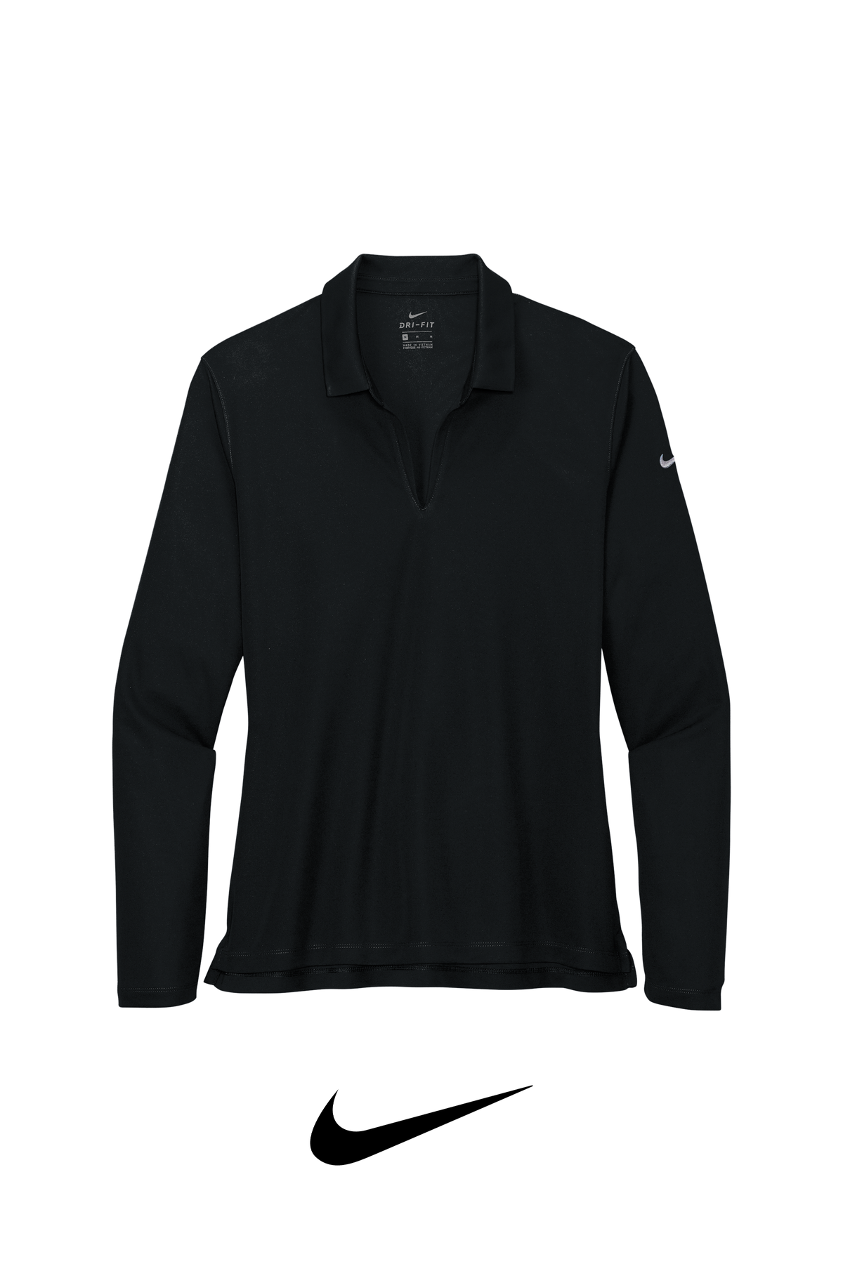 Nike Women's Dri-FIT Micro Pique 2.0 Long Sleeve Polo