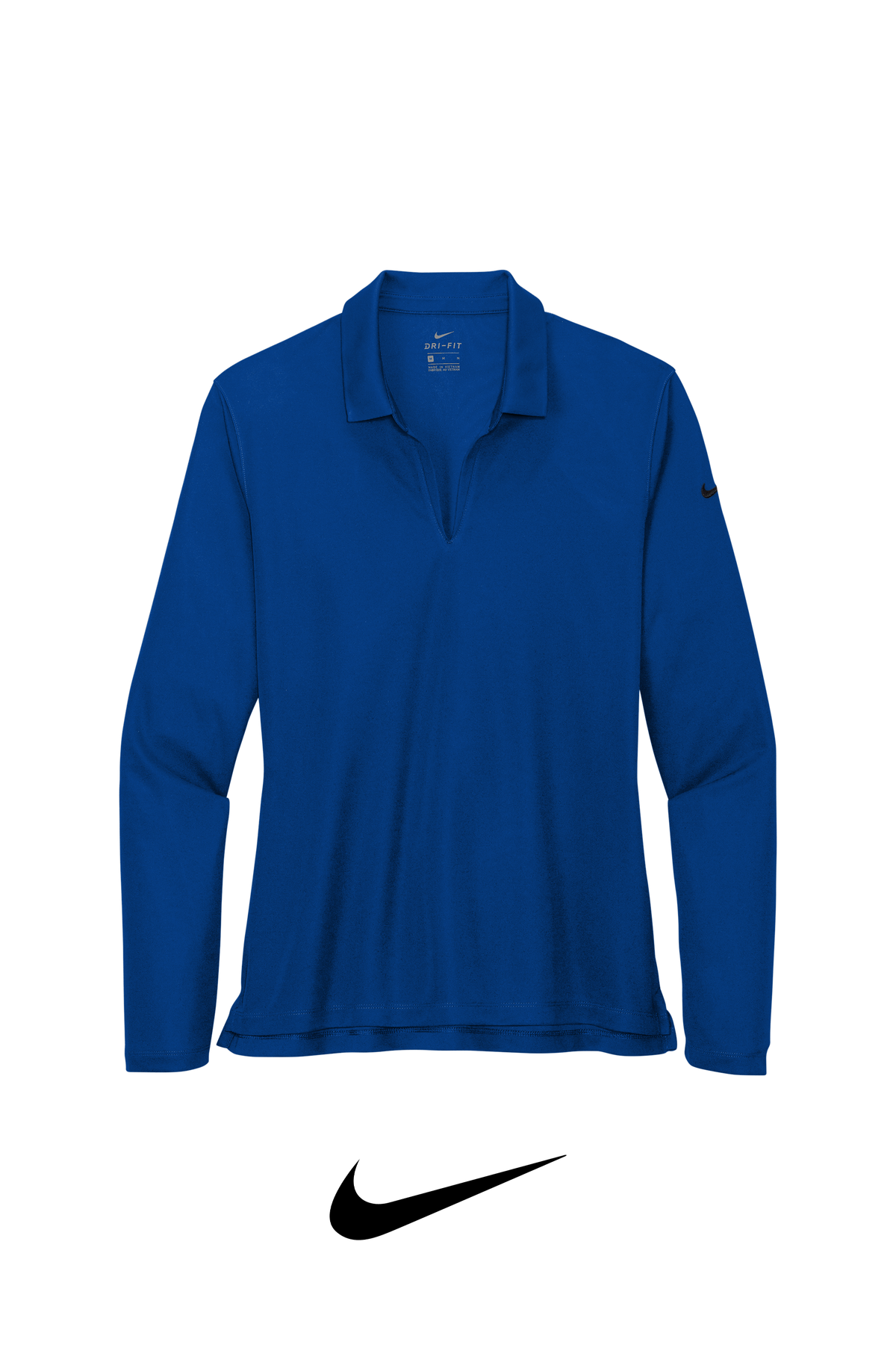 Nike Women's Dri-FIT Micro Pique 2.0 Long Sleeve Polo