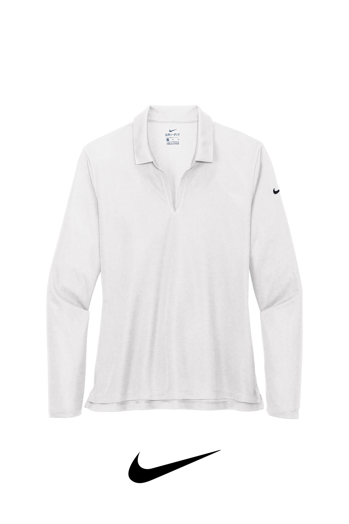 Nike Women's Dri-FIT Micro Pique 2.0 Long Sleeve Polo