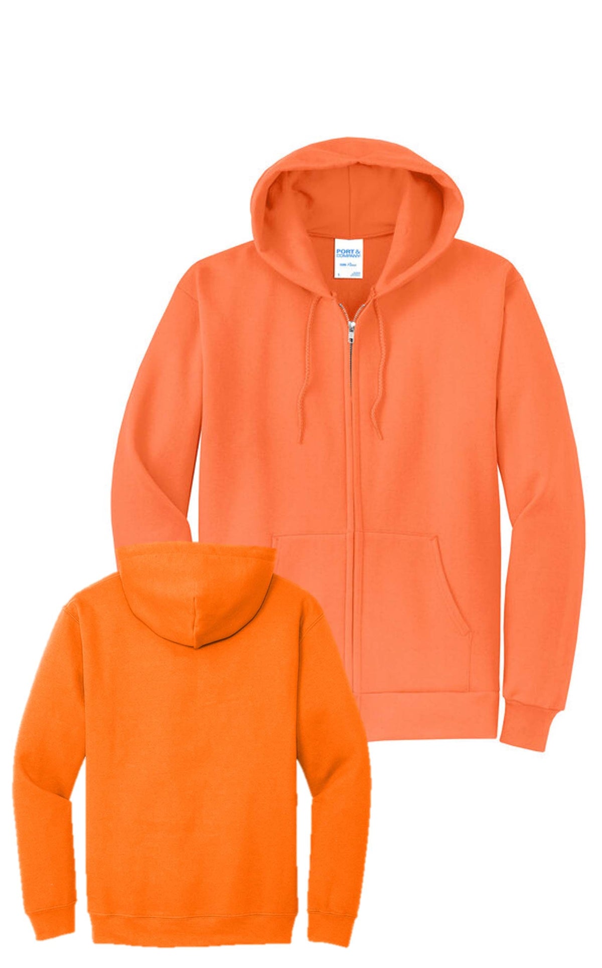 Port & Co™ Core Fleece Full-Zip Hooded Sweatshirt