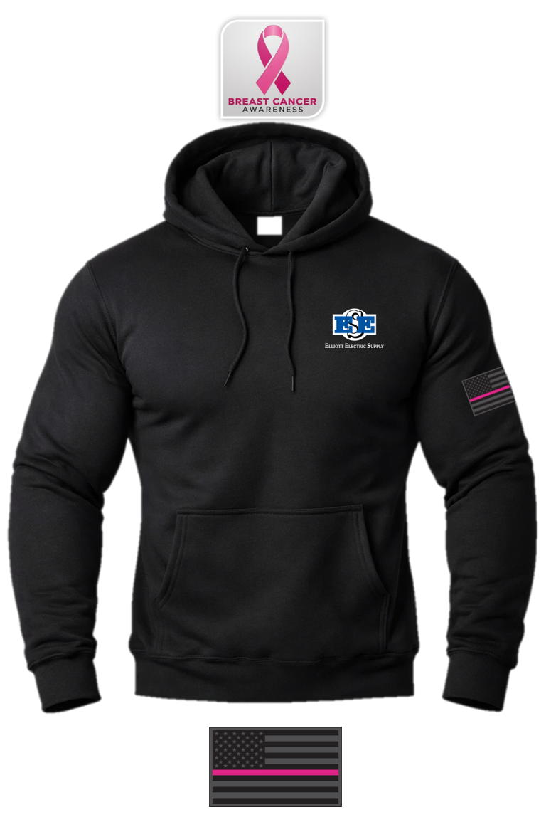Port & Co™ Core Fleece Pullover Hooded Sweatshirt Breast Cancer Awareness