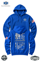 Port & Co™ Core Fleece Pullover Hooded Sweatshirt - Camo Flag