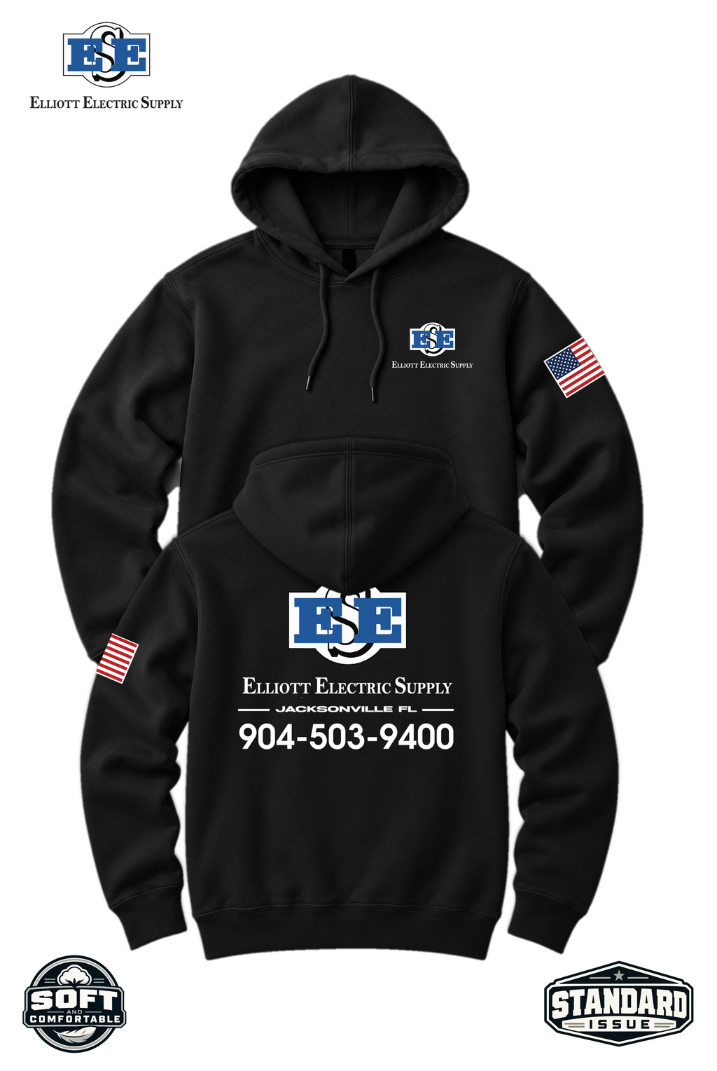 Port & Co™ Core Fleece Pullover Hooded Sweatshirt - LOCATION